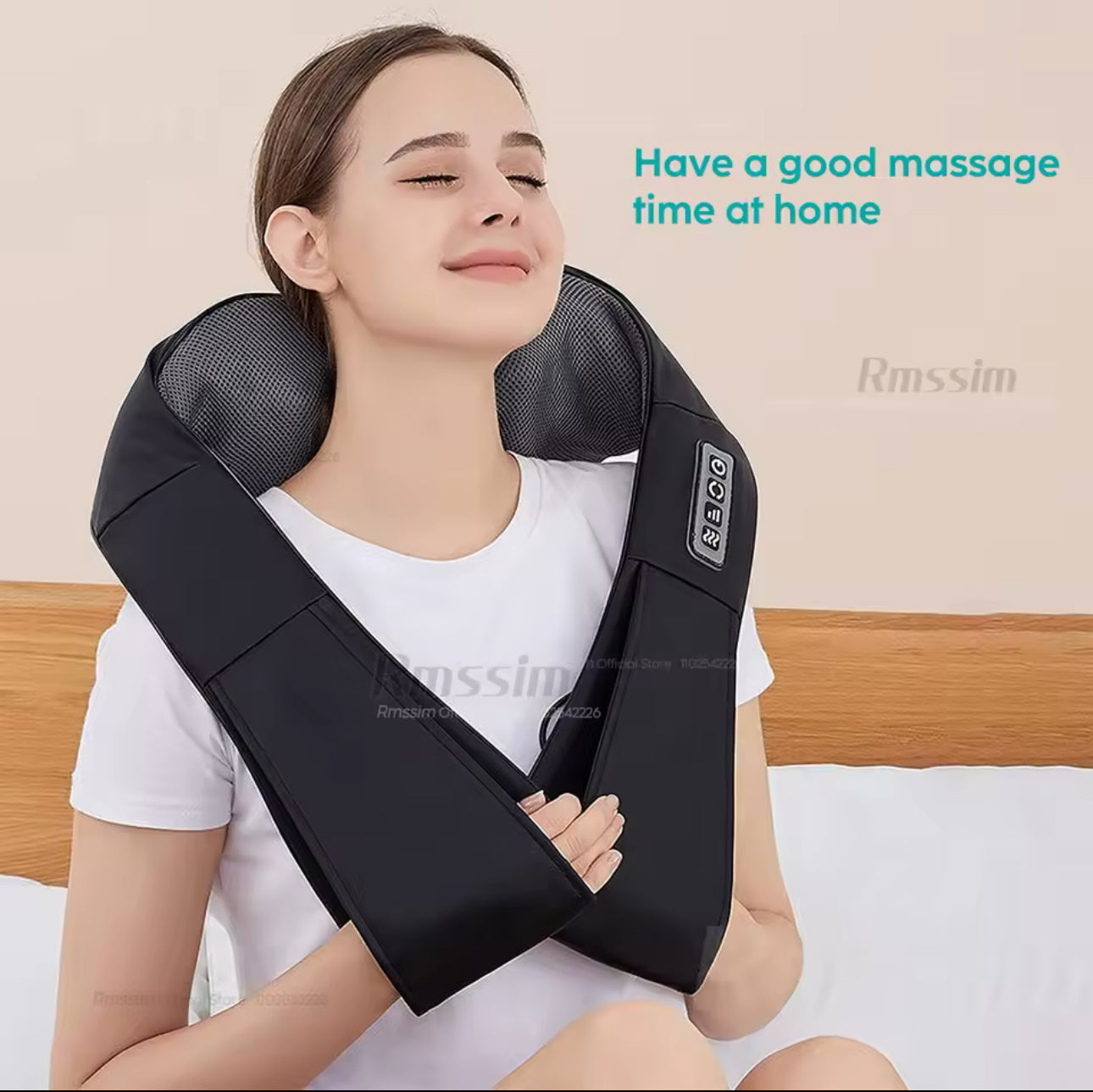 Lublaze Neck and Shoulder Massager Heated Back Massager